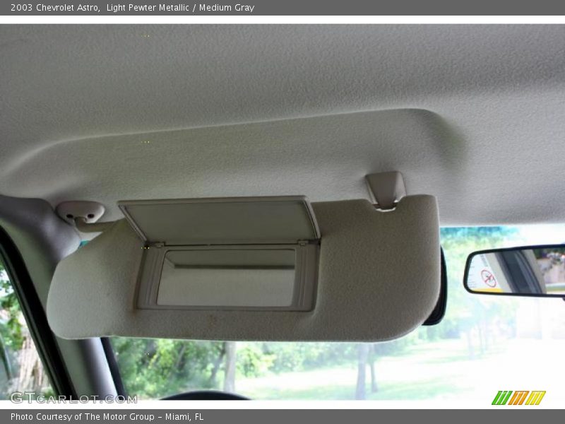 Light Pewter Metallic / Medium Gray 2003 Chevrolet Astro