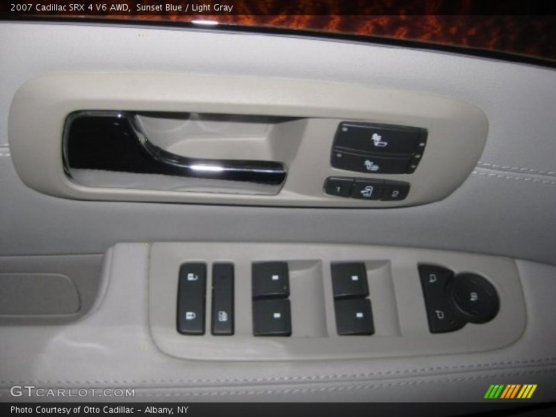 Sunset Blue / Light Gray 2007 Cadillac SRX 4 V6 AWD