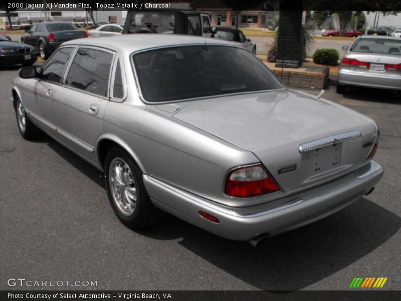 Topaz Metallic / Charcoal 2000 Jaguar XJ Vanden Plas
