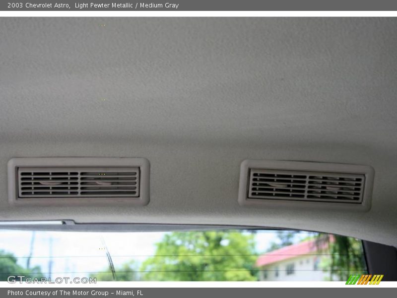 Light Pewter Metallic / Medium Gray 2003 Chevrolet Astro