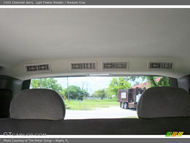 Light Pewter Metallic / Medium Gray 2003 Chevrolet Astro