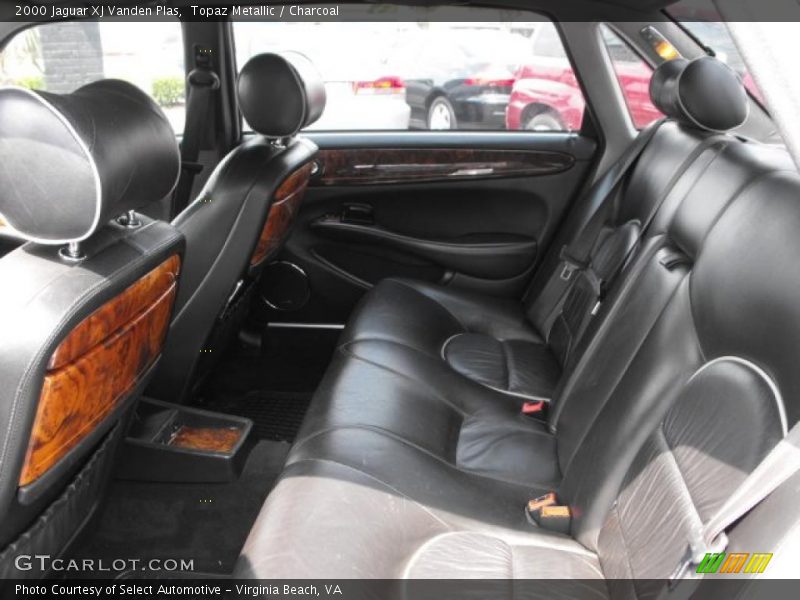 Topaz Metallic / Charcoal 2000 Jaguar XJ Vanden Plas