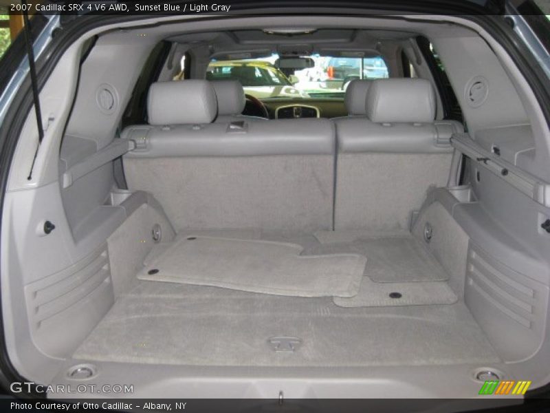Sunset Blue / Light Gray 2007 Cadillac SRX 4 V6 AWD