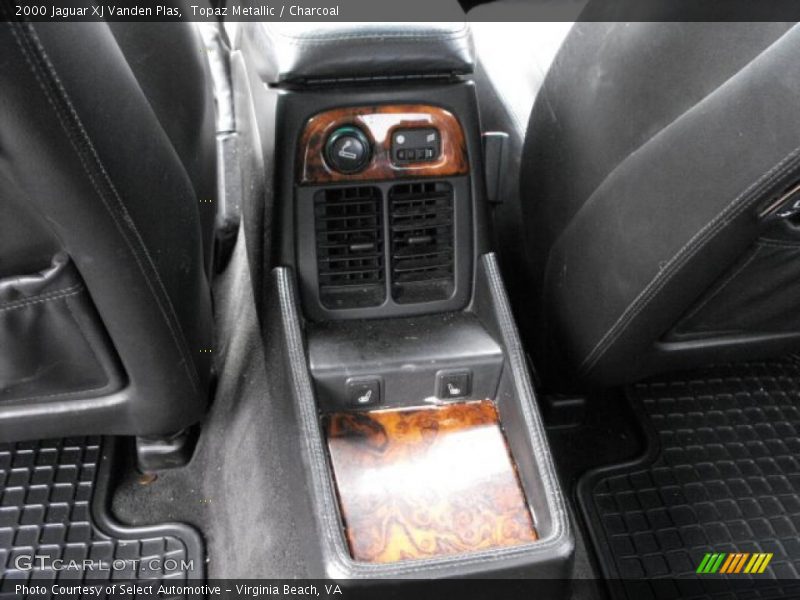 Topaz Metallic / Charcoal 2000 Jaguar XJ Vanden Plas