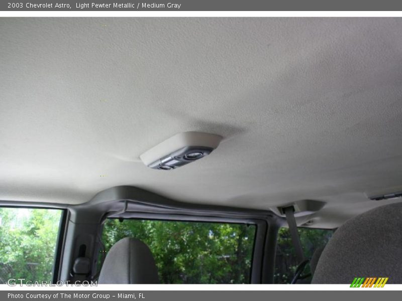 Light Pewter Metallic / Medium Gray 2003 Chevrolet Astro