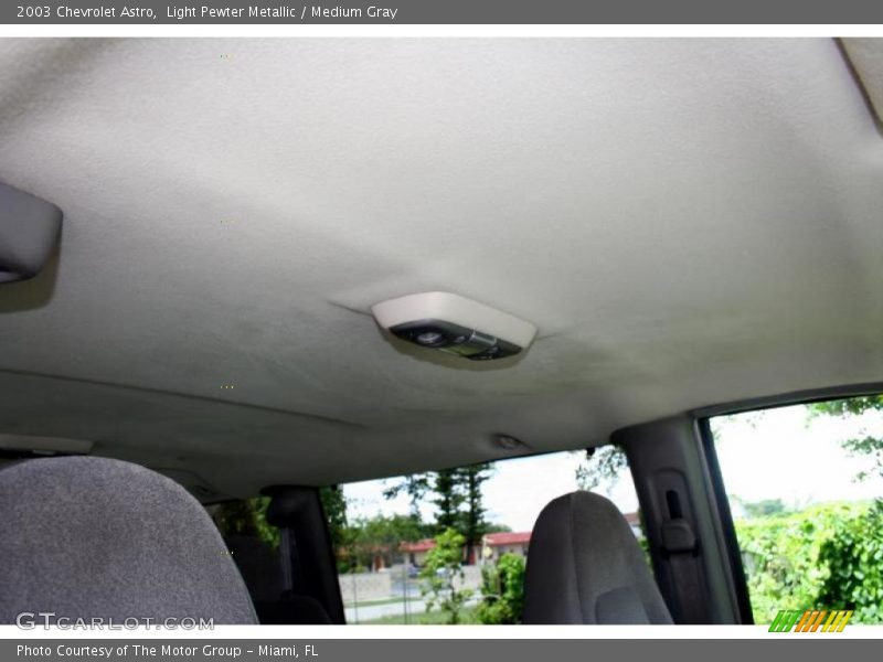 Light Pewter Metallic / Medium Gray 2003 Chevrolet Astro