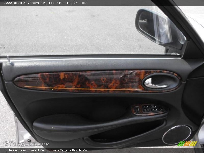 Topaz Metallic / Charcoal 2000 Jaguar XJ Vanden Plas