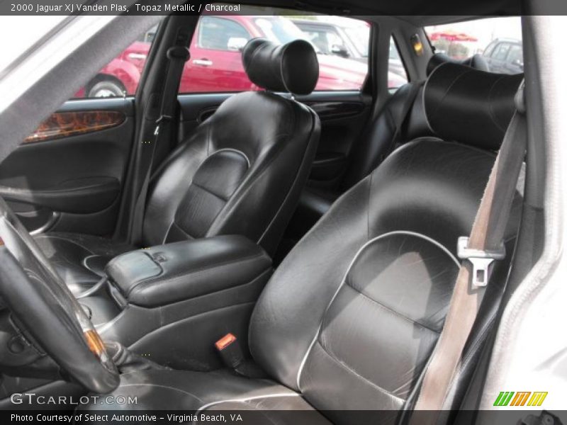 Topaz Metallic / Charcoal 2000 Jaguar XJ Vanden Plas