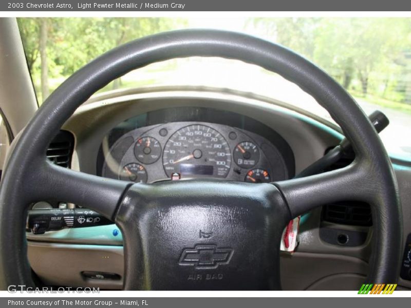 Light Pewter Metallic / Medium Gray 2003 Chevrolet Astro
