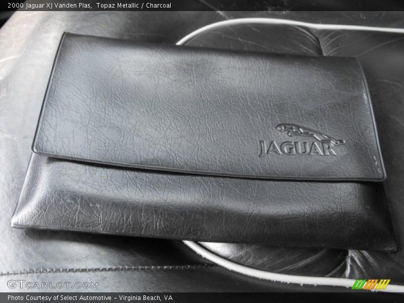 Topaz Metallic / Charcoal 2000 Jaguar XJ Vanden Plas