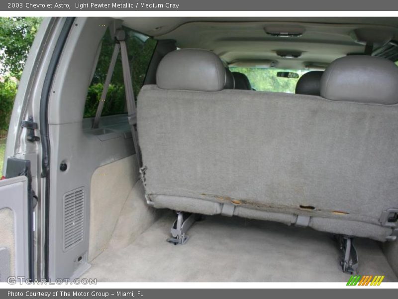 Light Pewter Metallic / Medium Gray 2003 Chevrolet Astro