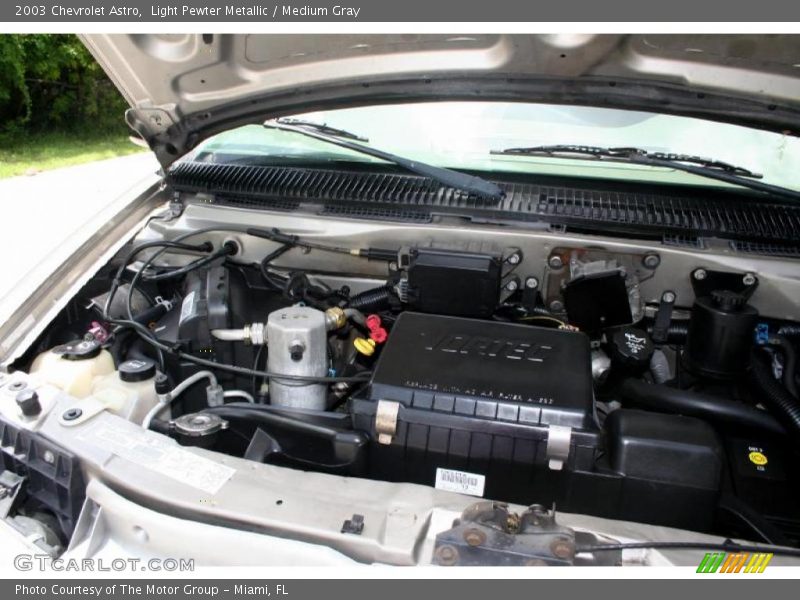 Light Pewter Metallic / Medium Gray 2003 Chevrolet Astro