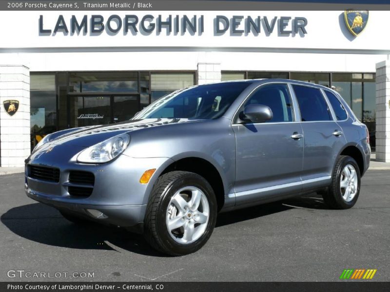 Titanium Metallic / Black 2006 Porsche Cayenne S