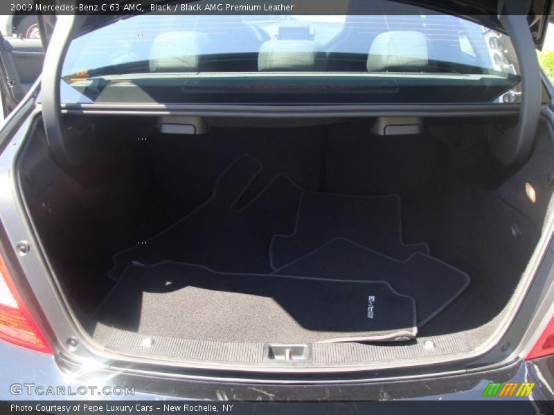 Black / Black AMG Premium Leather 2009 Mercedes-Benz C 63 AMG