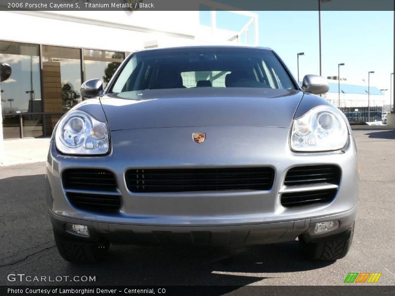 Titanium Metallic / Black 2006 Porsche Cayenne S