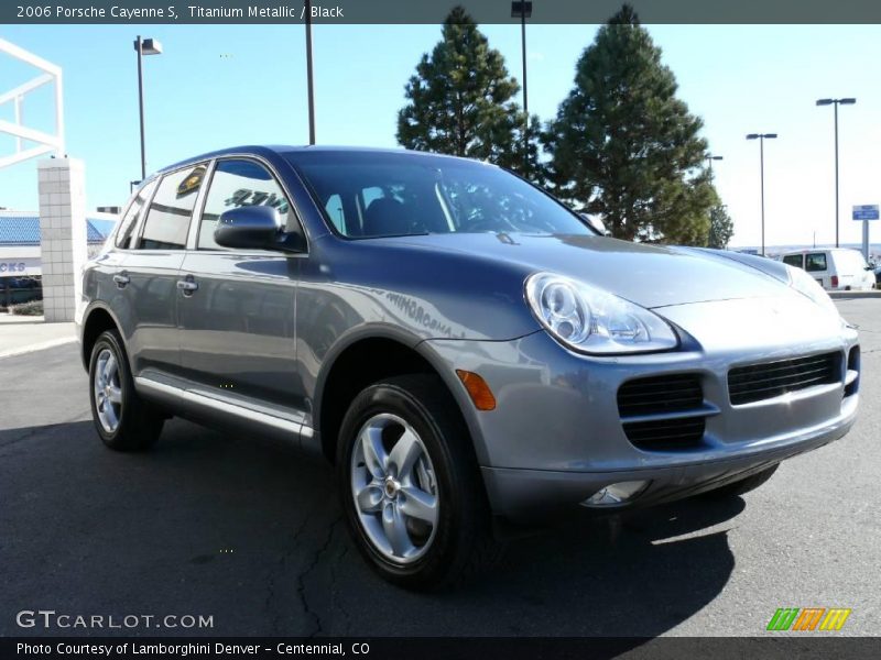 Titanium Metallic / Black 2006 Porsche Cayenne S