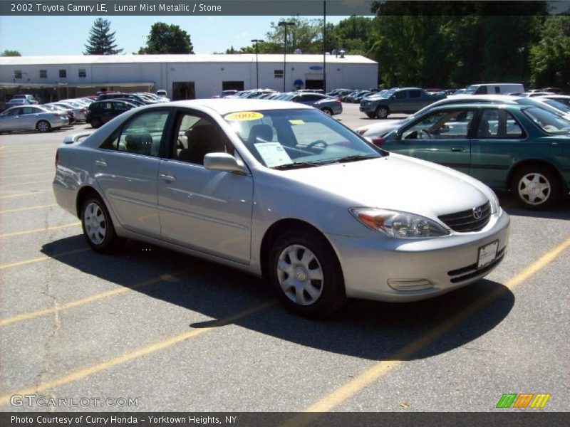 Lunar Mist Metallic / Stone 2002 Toyota Camry LE