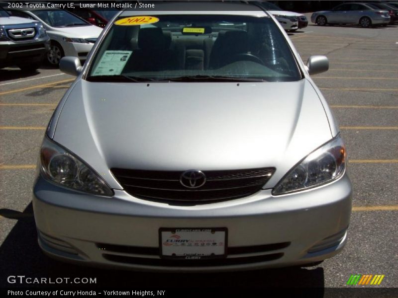 Lunar Mist Metallic / Stone 2002 Toyota Camry LE