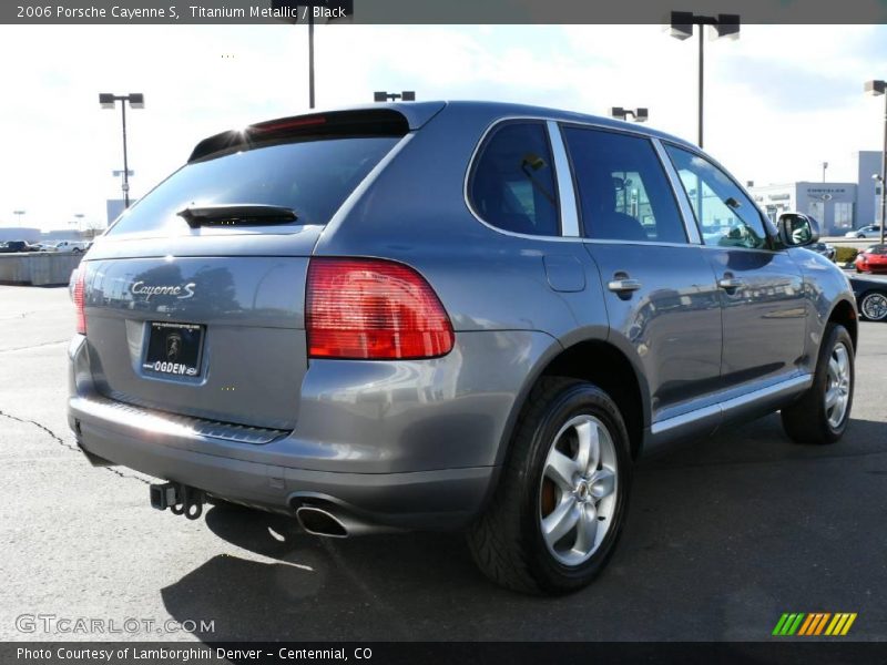 Titanium Metallic / Black 2006 Porsche Cayenne S