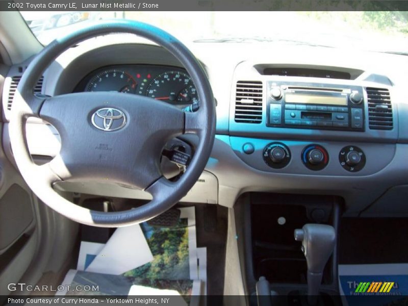 Lunar Mist Metallic / Stone 2002 Toyota Camry LE