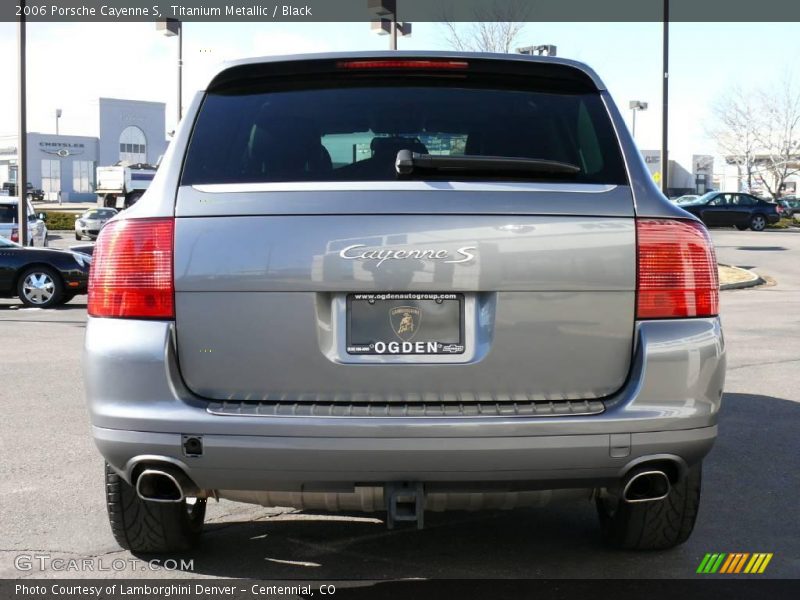 Titanium Metallic / Black 2006 Porsche Cayenne S