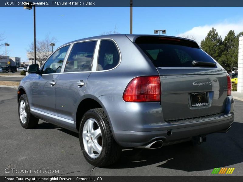 Titanium Metallic / Black 2006 Porsche Cayenne S