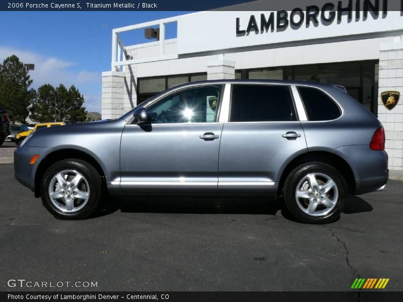 Titanium Metallic / Black 2006 Porsche Cayenne S