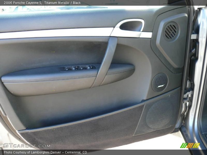 Titanium Metallic / Black 2006 Porsche Cayenne S