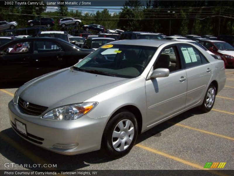 Lunar Mist Metallic / Stone 2002 Toyota Camry LE