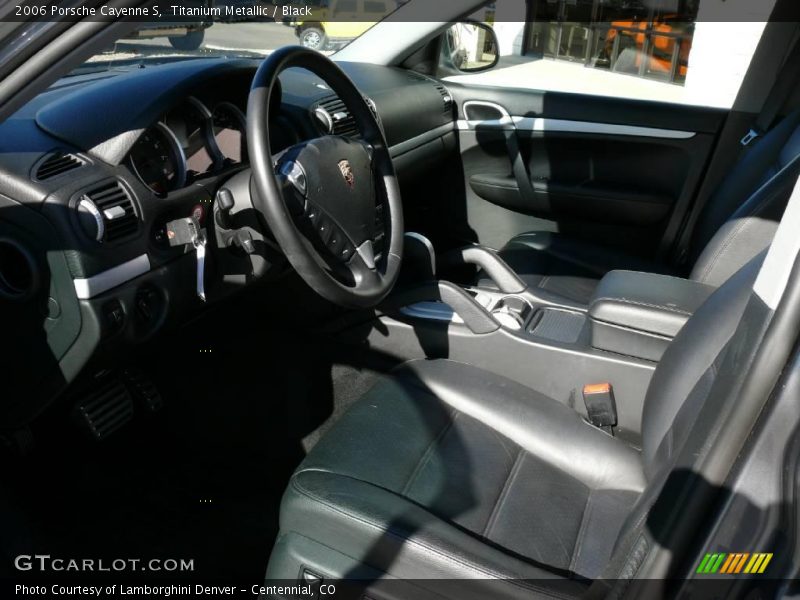 Titanium Metallic / Black 2006 Porsche Cayenne S