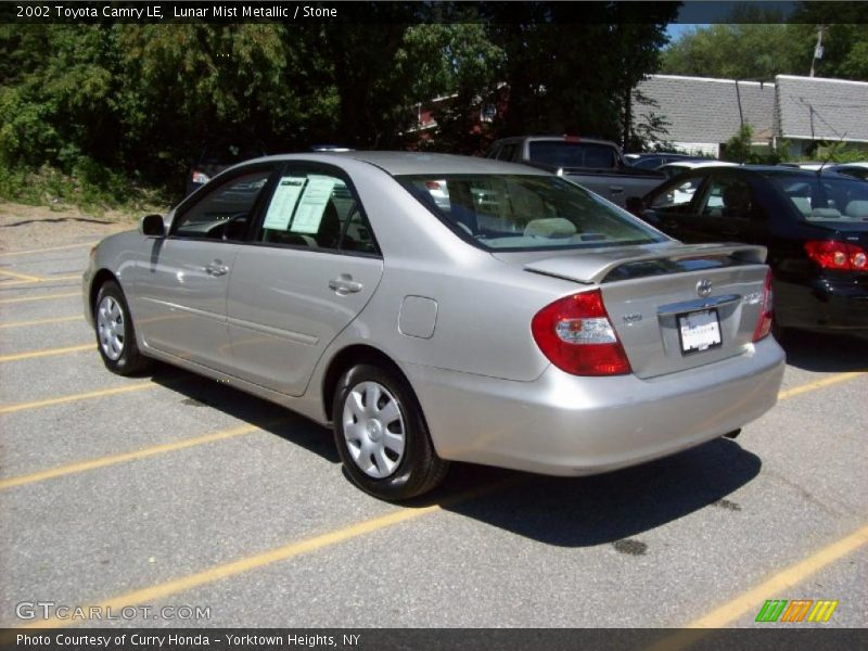 Lunar Mist Metallic / Stone 2002 Toyota Camry LE