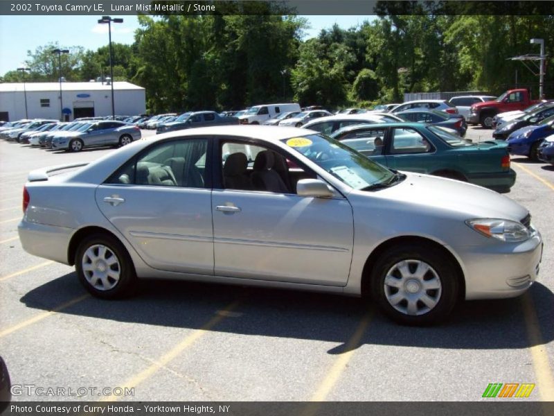 Lunar Mist Metallic / Stone 2002 Toyota Camry LE