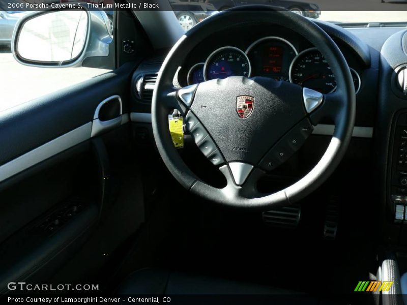 Titanium Metallic / Black 2006 Porsche Cayenne S