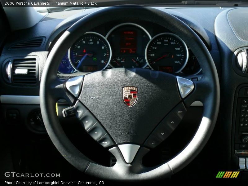 Titanium Metallic / Black 2006 Porsche Cayenne S