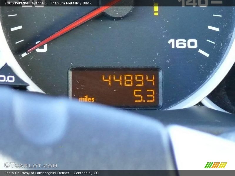 Titanium Metallic / Black 2006 Porsche Cayenne S