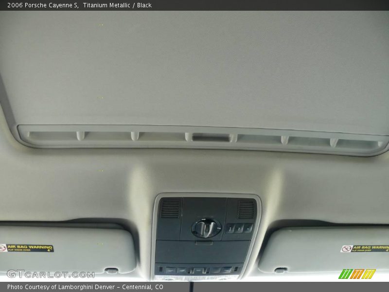 Titanium Metallic / Black 2006 Porsche Cayenne S