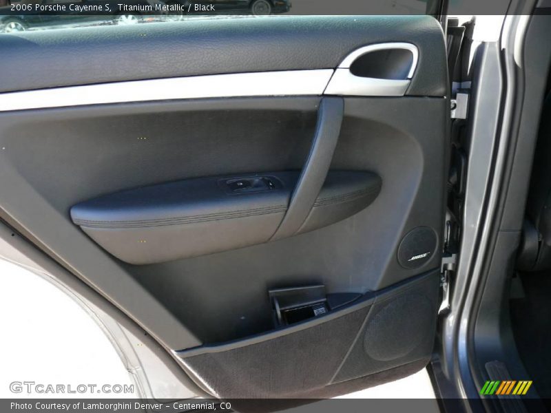 Titanium Metallic / Black 2006 Porsche Cayenne S