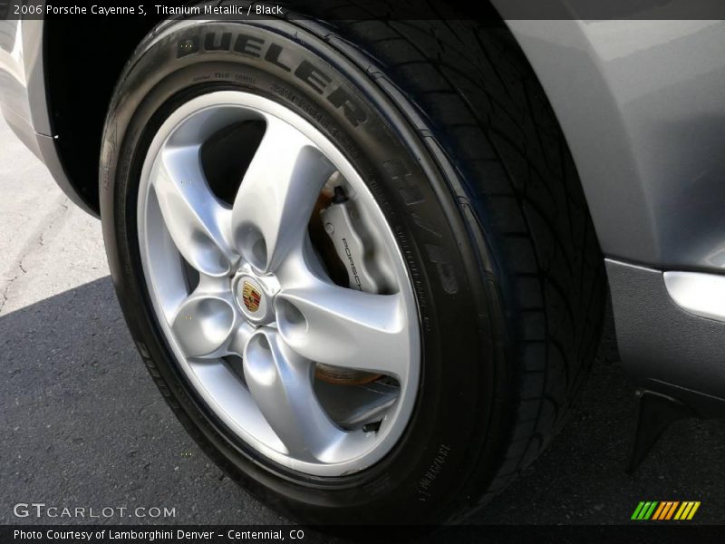 Titanium Metallic / Black 2006 Porsche Cayenne S