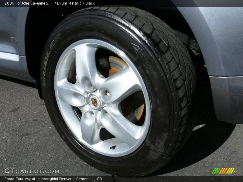 Titanium Metallic / Black 2006 Porsche Cayenne S