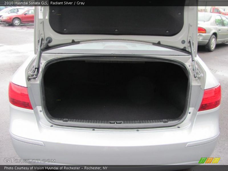 Radiant Silver / Gray 2010 Hyundai Sonata GLS
