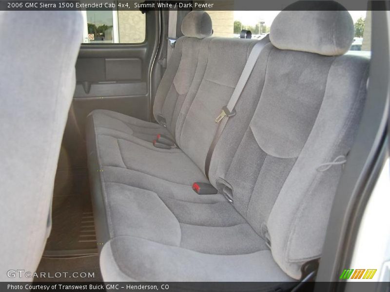 Summit White / Dark Pewter 2006 GMC Sierra 1500 Extended Cab 4x4