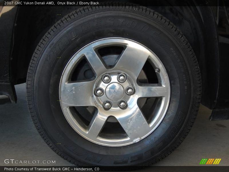 Onyx Black / Ebony Black 2007 GMC Yukon Denali AWD