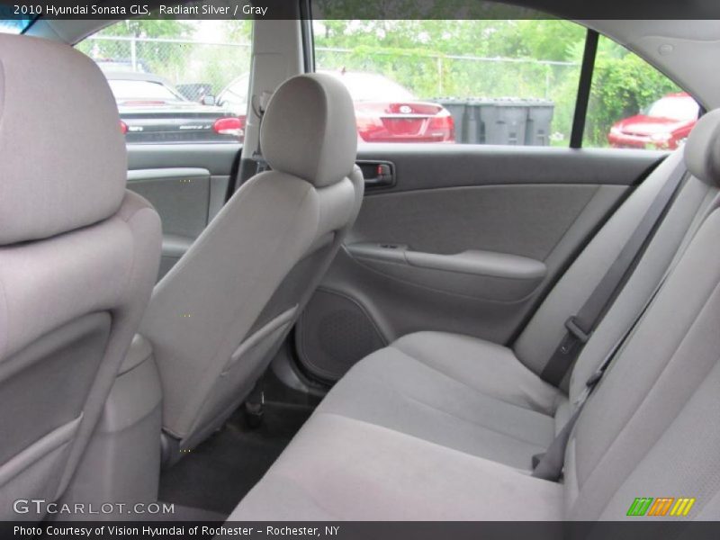 Radiant Silver / Gray 2010 Hyundai Sonata GLS