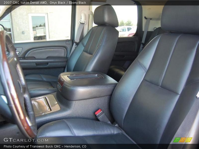 Onyx Black / Ebony Black 2007 GMC Yukon Denali AWD
