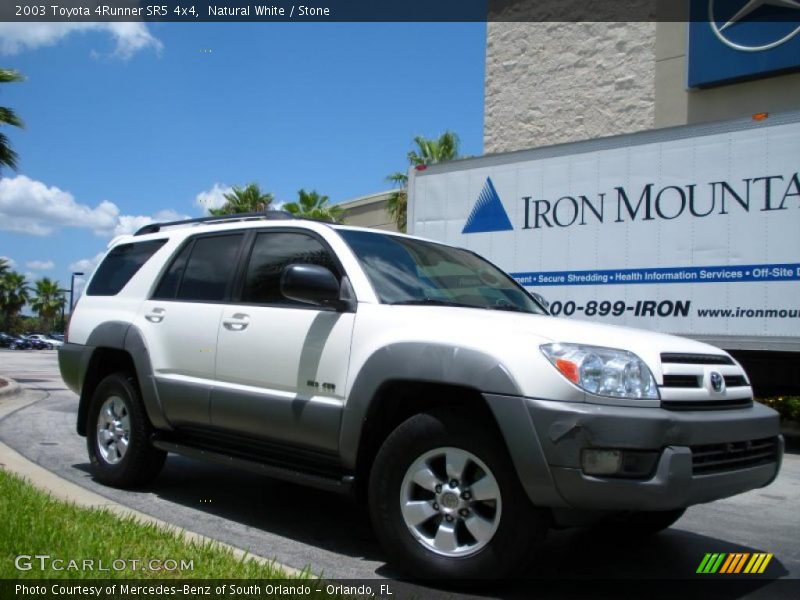 Natural White / Stone 2003 Toyota 4Runner SR5 4x4