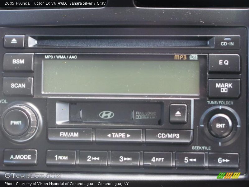 Sahara Silver / Gray 2005 Hyundai Tucson LX V6 4WD