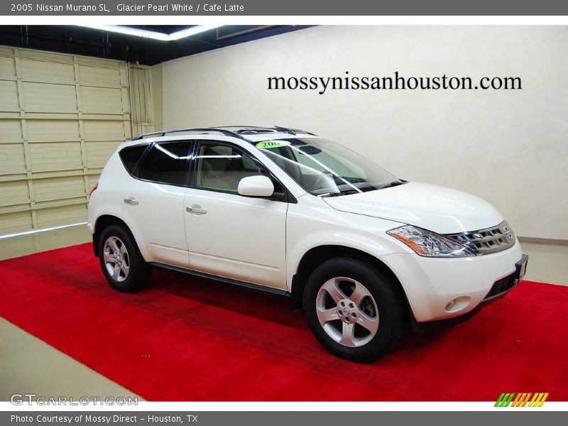 Glacier Pearl White / Cafe Latte 2005 Nissan Murano SL