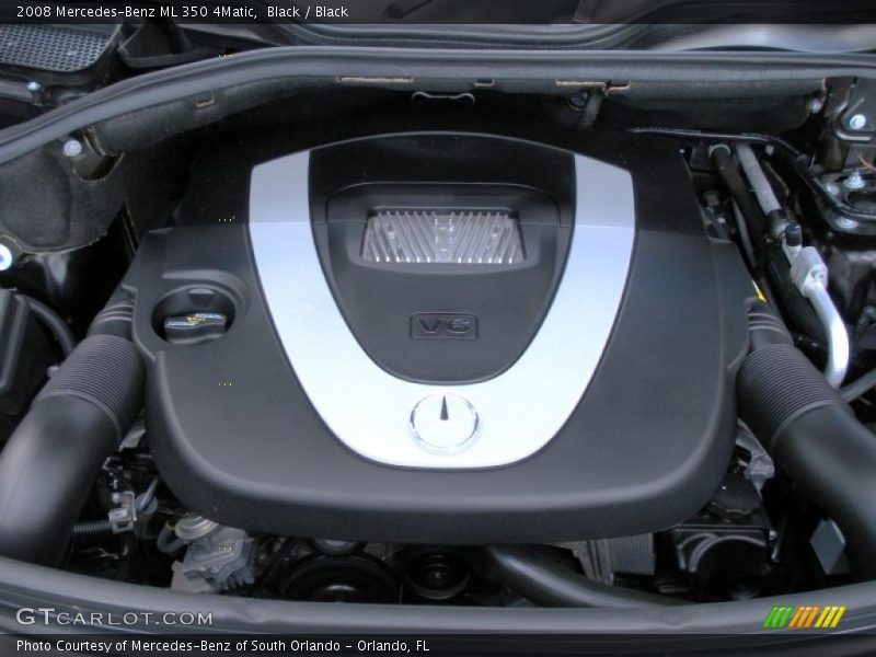 Black / Black 2008 Mercedes-Benz ML 350 4Matic