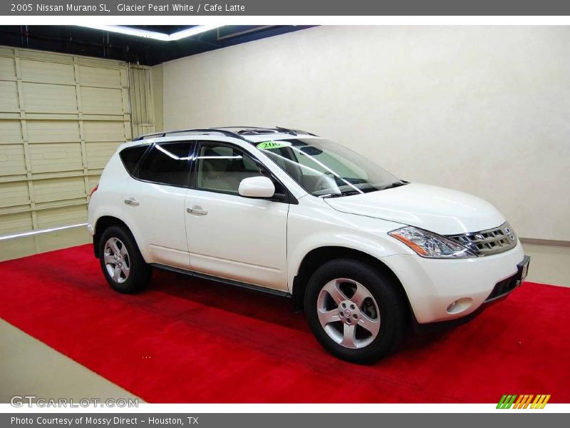 Glacier Pearl White / Cafe Latte 2005 Nissan Murano SL