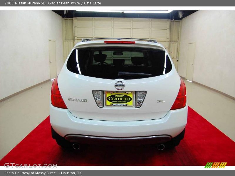Glacier Pearl White / Cafe Latte 2005 Nissan Murano SL